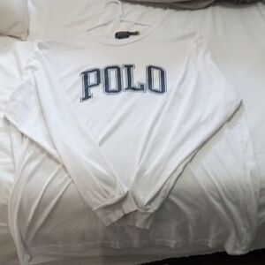 Polo White Long Sleeve Shirt